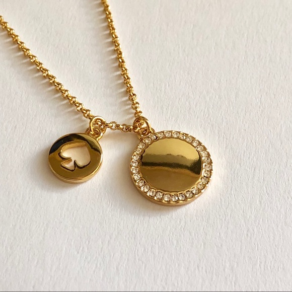 Kate Spade crystal charms necklace - Picture 5 of 8
